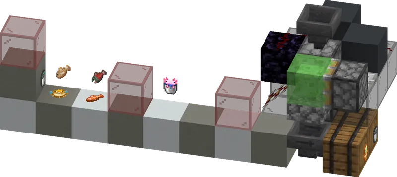 [1.17+] Bucked Mob Yeeter & Unstackable Axolotl Separator